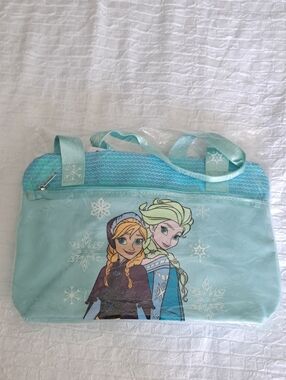 Disney Parks Frozen 2 Anna & Elsa Carry Duffel/Dance Bag New With Tags